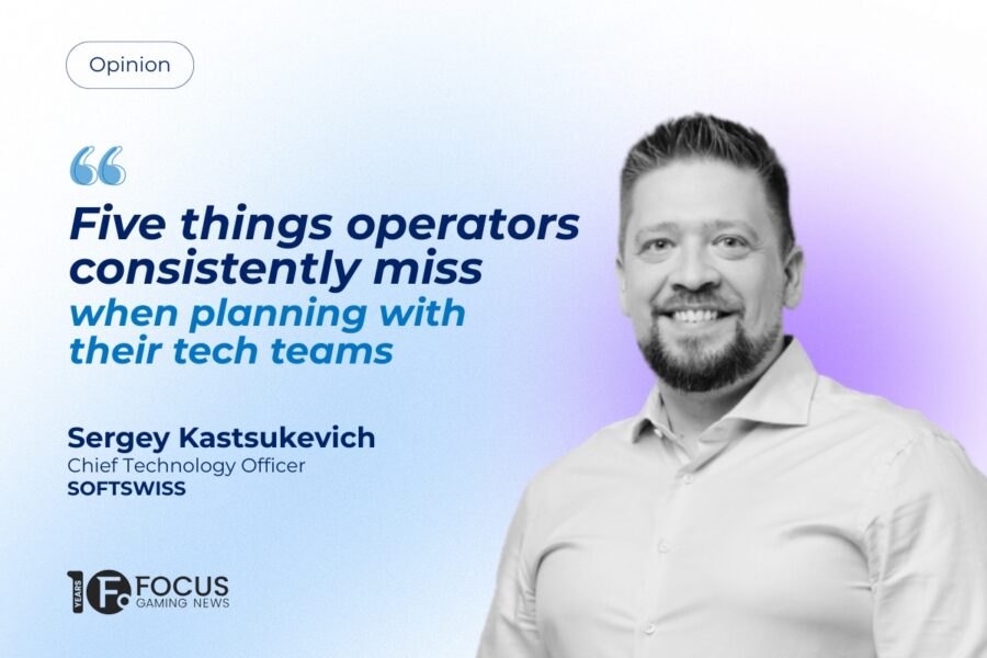 Sergey Kastsukevich, Chief Technology Officer at SOFTSWISS.