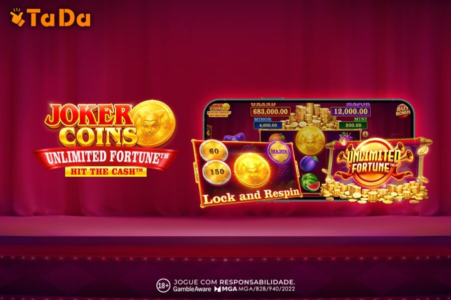 TaDa Gaming gives Joker Coins Unlimited Fortune an unlimited edge