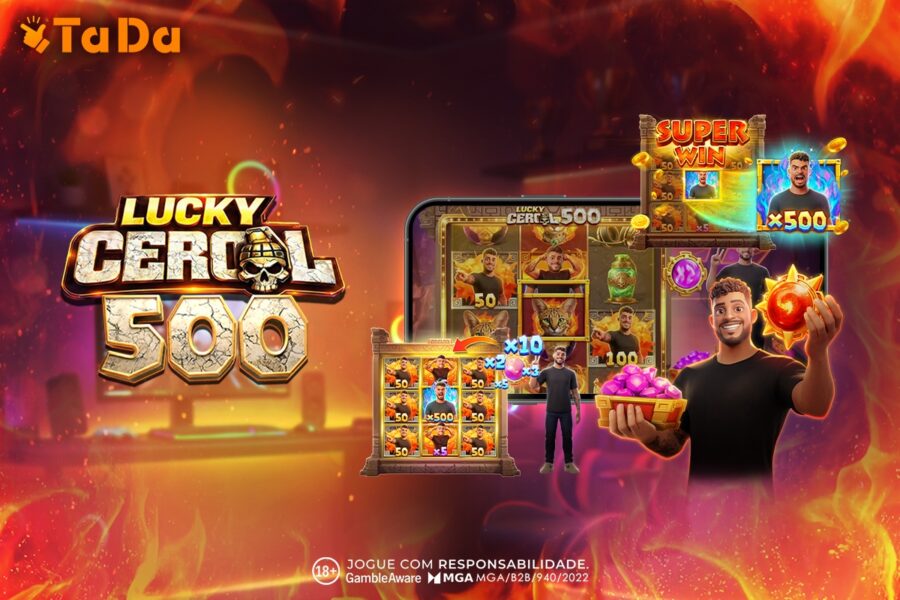 TaDa Gaming goes wild in latest celebrity branded slot, Lucky Cerol 500