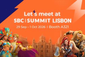 Let's meet at SBC SUMMIT LISBON. 29 SEP - 1 OCT 2026. Booth A321.