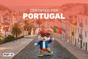 PopOK Gaming certified for Portugal.
