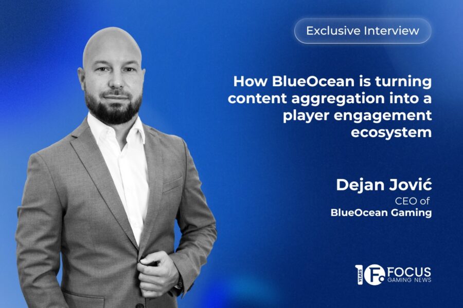 Dejan Jović, CEO of BlueOcean Gaming.