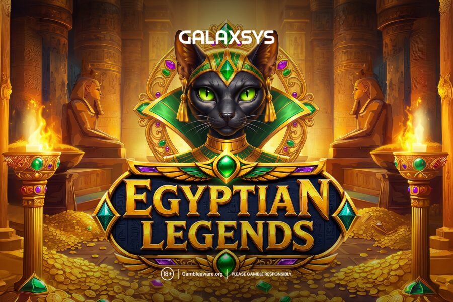 Galaxsys introduces Egyptian Legends, a mythical slot inspired by ancient Egypt