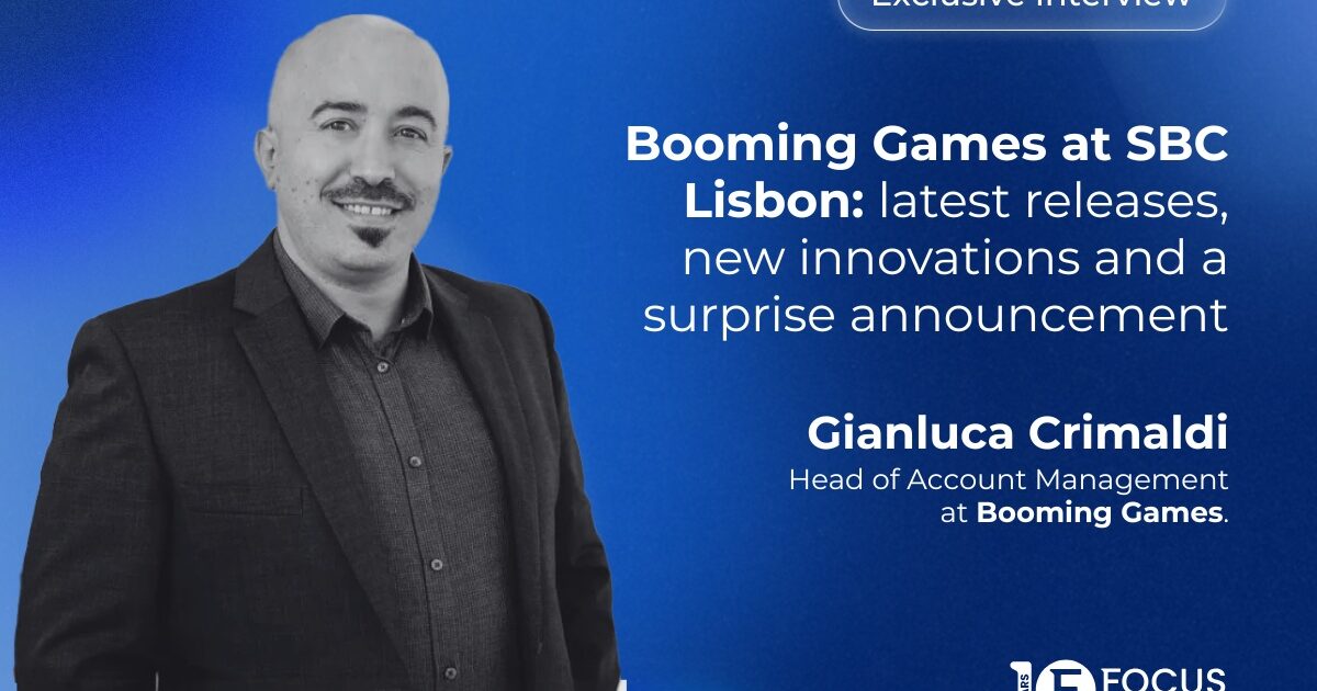 Gianluca Crimaldi, Booming Games: “Whatever we develop, we want to make sure our signature remains clearly visible across our games”