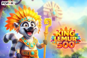 PopOK Gaming Invites Players into the Wild with New High-Volatility Slot, "King Lemur 500"