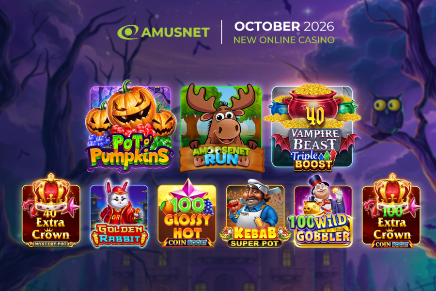 Amusnet broadens October portfolio with new game mix