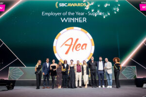 Alea won Employer of the Year (Supplier) at the SBC Awards