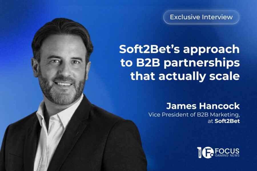 James Hancock, Vice President of B2B Marketing at Soft2Bet.