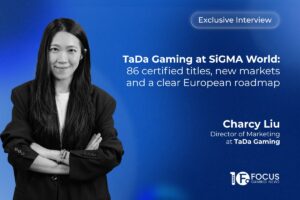 Charcy Liu, Director of Marketing, TaDa Gaming 86 certified titles, new markets and a clear European roadmap: TaDa Gaming at SiGMA World 2026