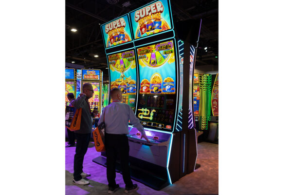 Soukup Machine Konami Gaming showcases new slot machines and tech at G2E