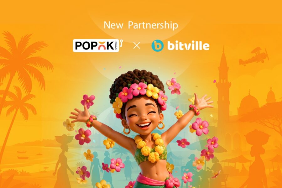 PopOK Gaming announces partnership with Bitville Gaming