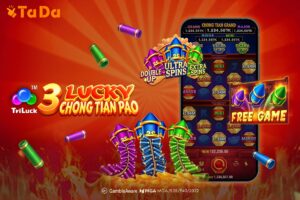 TaDa Gaming launches 3 Lucky Chong Tian Pao slot.