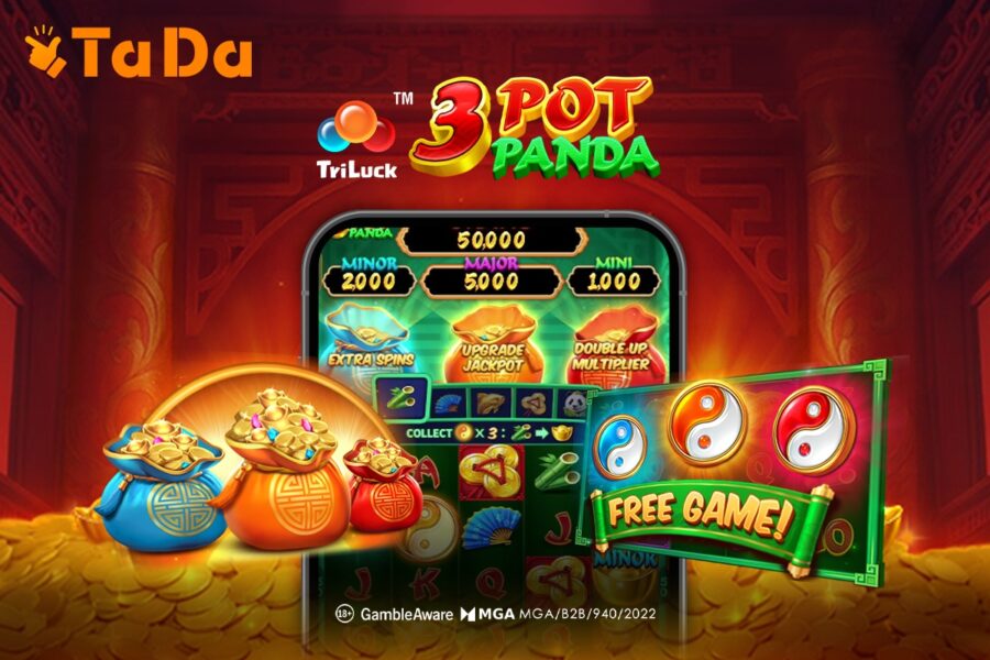 TaDa Gaming brings playful wins with 3 Pot Panda