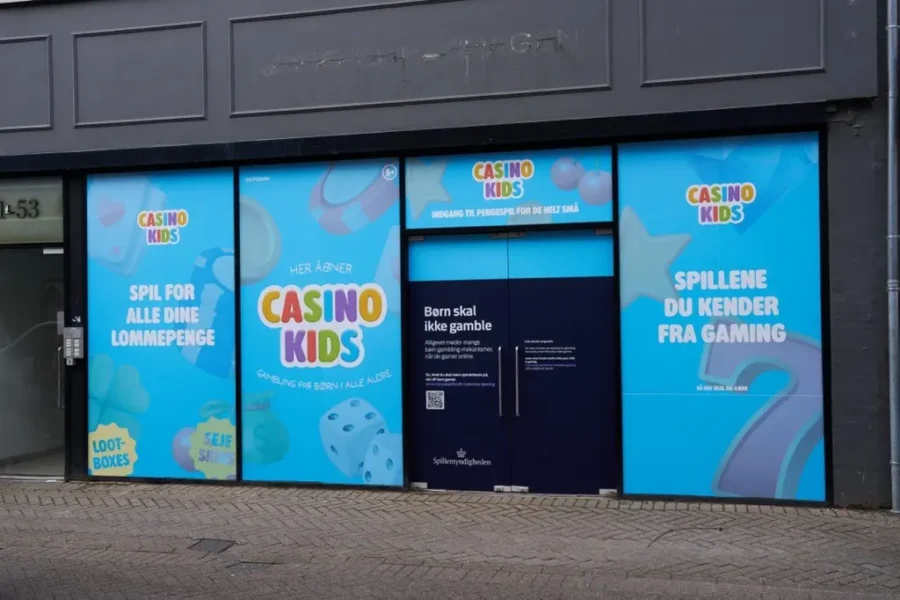 Casino Kids store front in Denmark